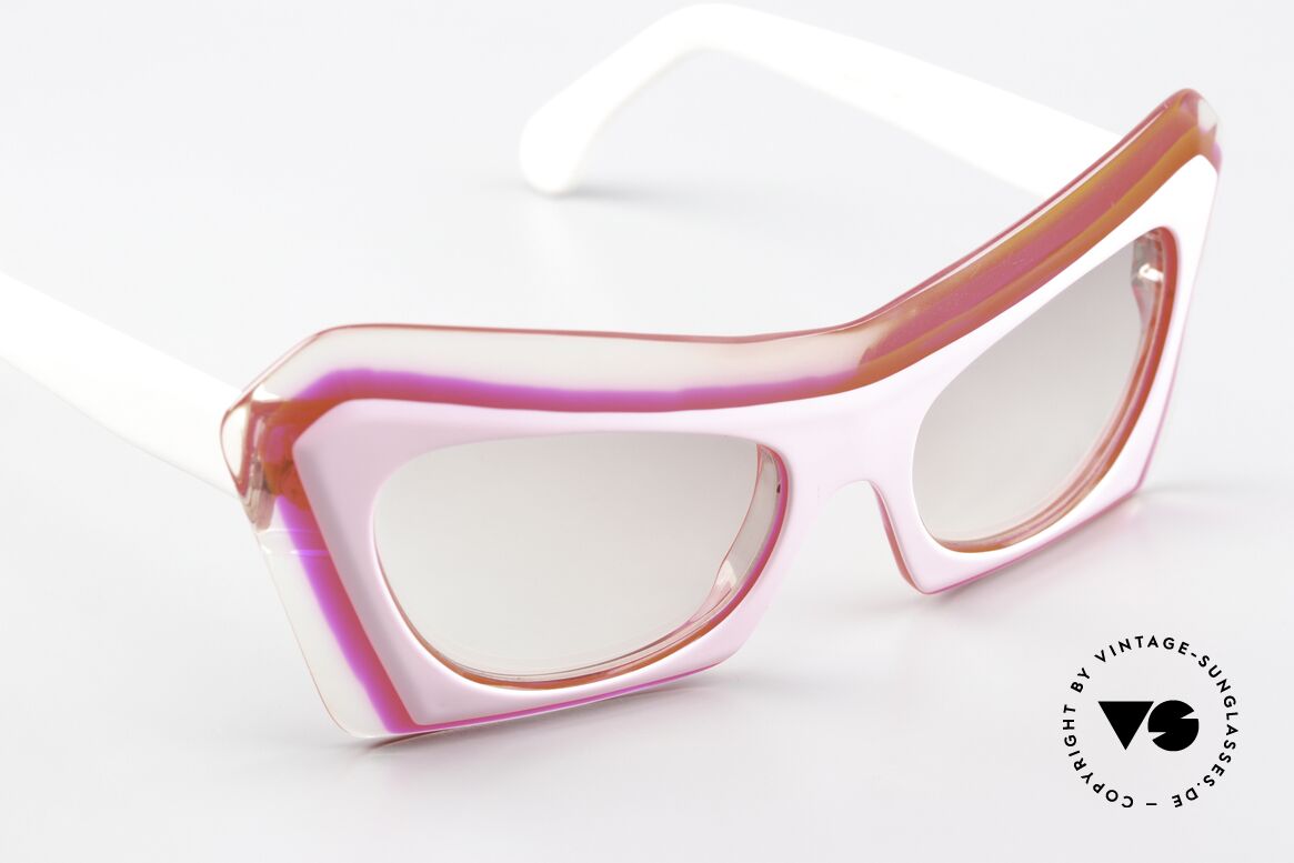 Christian Roth 13120 Popkultur Brille Von 1985, eine Sonnenbrille für's MOMO oder Tate Modern, Passend für Damen