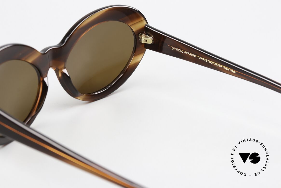 Christian Roth 6558 Kurt Cobain Sonnenbrille, Größe: medium, Passend für Herren und Damen