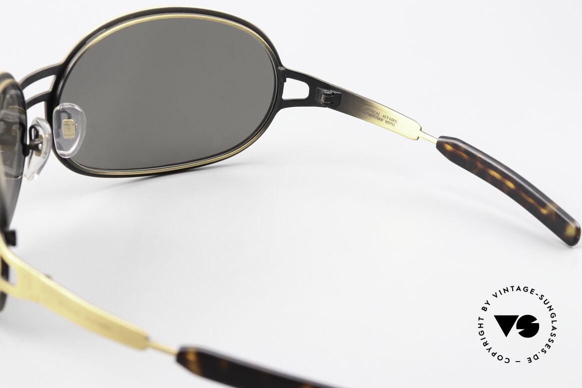Christian Roth 2700 Lenny Kravitz Sonnenbrille, Größe: extra large, Passend für Herren