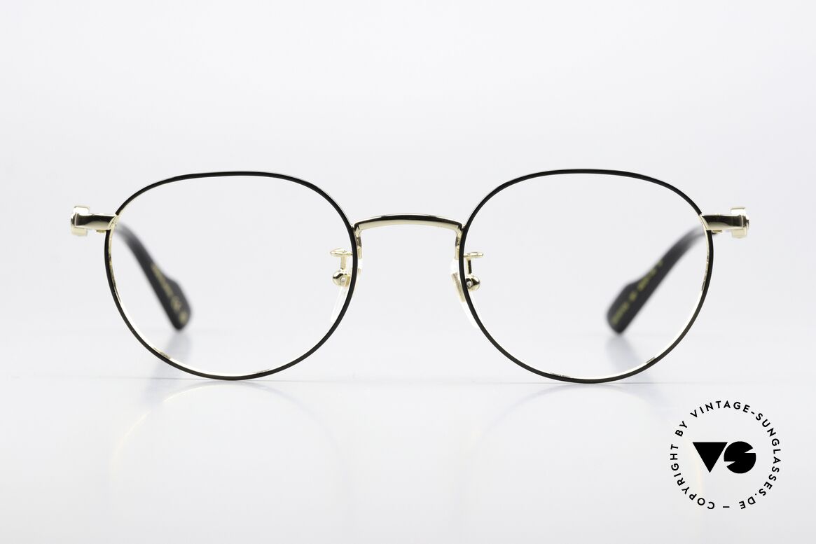 Gucci GG1613OJ Pantobrille Gold Schwarz 49, stilvolle Damenbrille und Herrenbrille zugleich, Passend für Herren und Damen