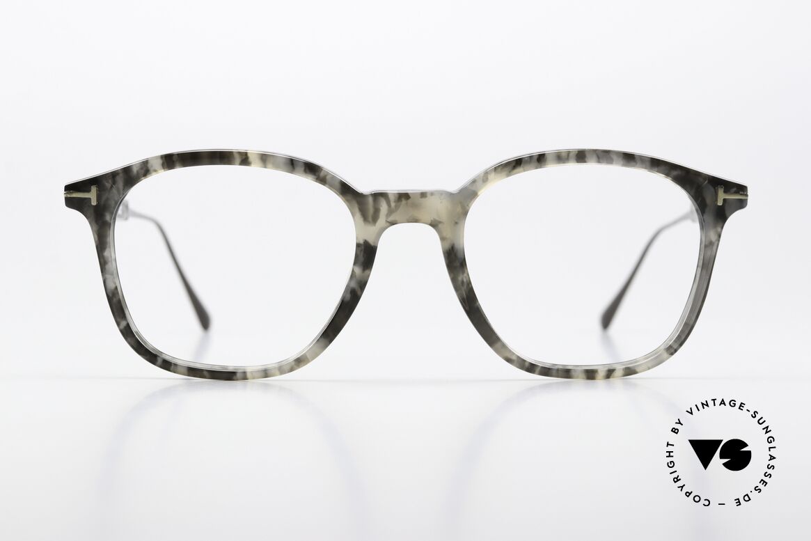 Tom Ford TF5484 Herren Designer Brille Titan, sehr edle und hochwertige Fassung, made in Japan, Passend für Herren