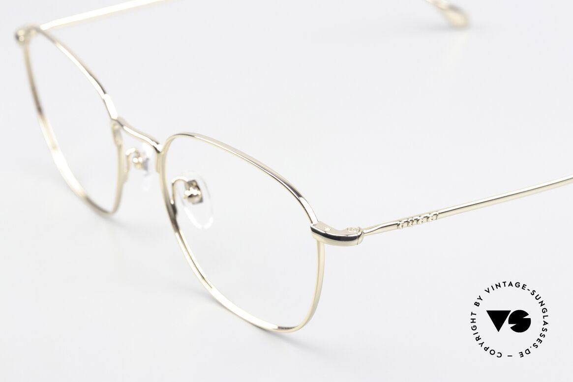 Gucci GG1186O Metallbrille Vergoldet Eckig, vergoldete Brillenfassung, made in Japan Qualität, Passend für Herren und Damen