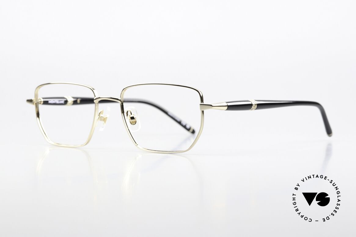 Montblanc MB0347O Edle Herrenbrille Klassisch, sehr elegante Herrenbrille, zeitlose Luxus-Fassung!, Passend für Herren