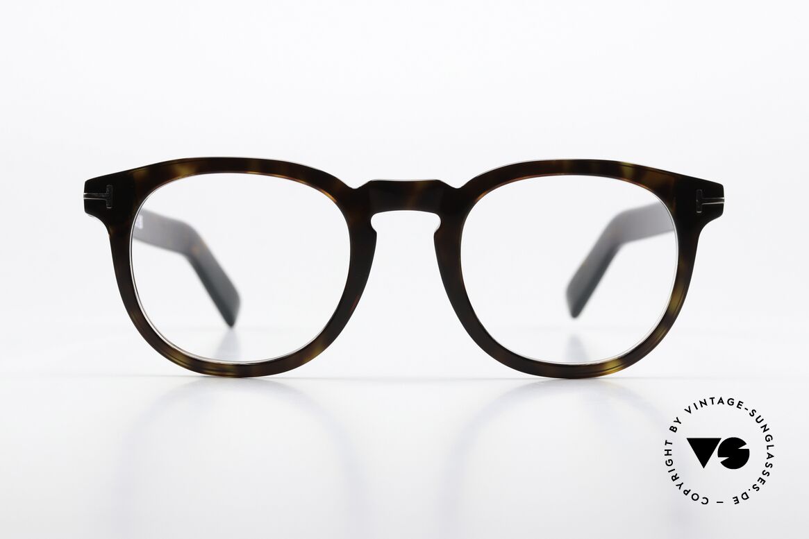 Tom Ford TF5629 Interessante Designerbrille, edle Fassung mit Federscharnieren, made in Italy, Passend für Herren und Damen