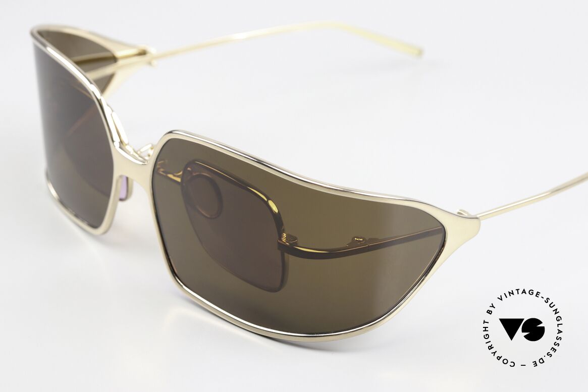 Christian Roth 14004 Mit Wrap Around Clip-On, mit großem Wrap Around Sonnen-Clip; polarisierend, Passend für Herren und Damen
