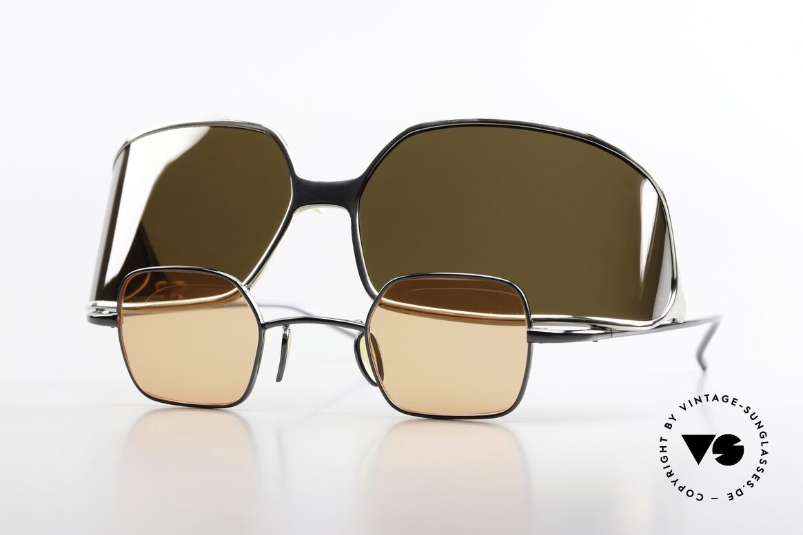 Christian Roth 14004 Pure Titanium Made In Japan, tolle Christian Roth vintage Sonnenbrille von 2000, Passend für Herren und Damen