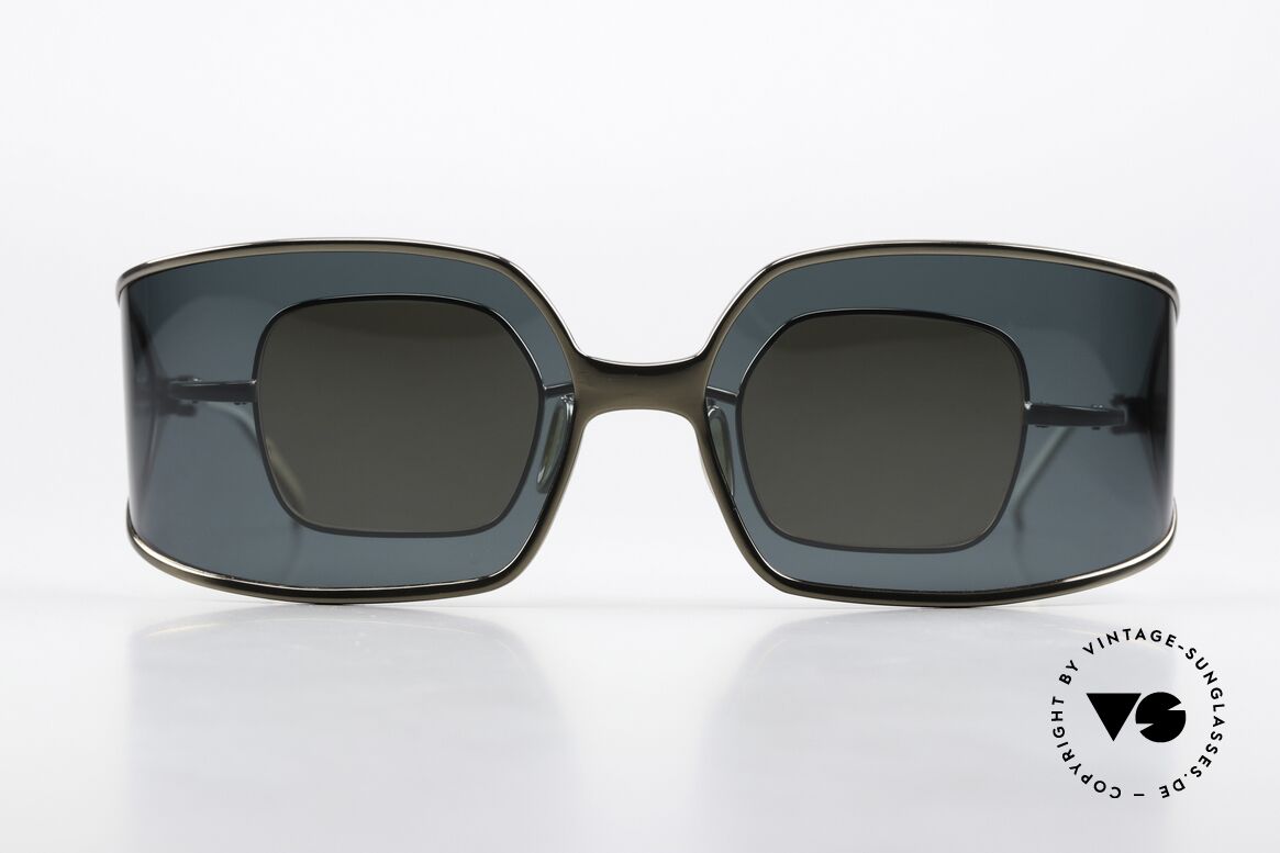 Christian Roth 14004 2 In 1 Brille Made In Japan, Größe: medium, Passend für Herren und Damen