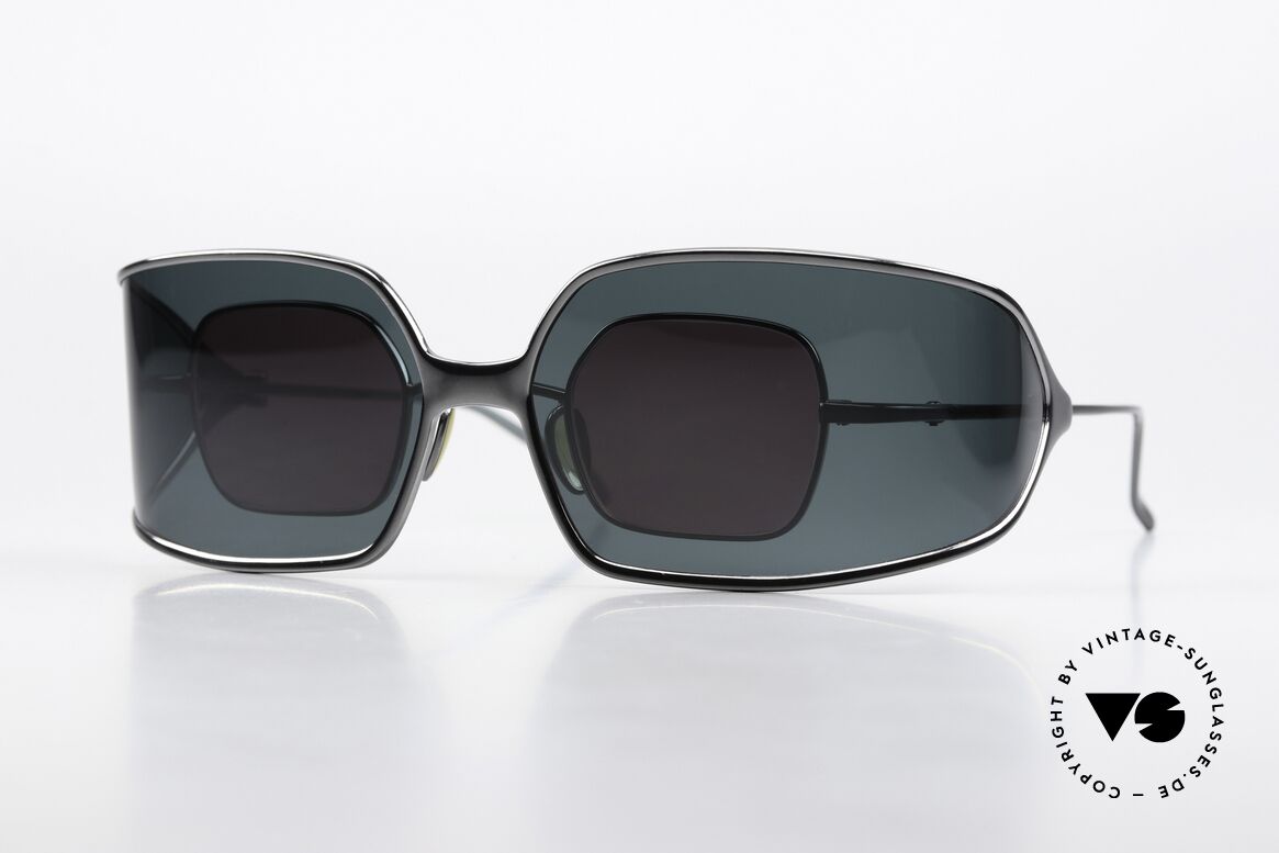 Christian Roth 14004 Polarized Wrap Around Clip, genial umgesetztes Clip-On Konzept; siehe Fotos!, Passend für Herren und Damen