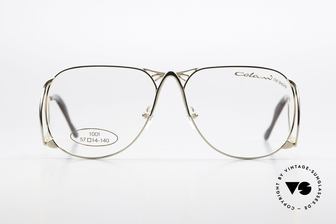 Colani 1001 Außergewöhnliche Damenbrille, sehr auffällige Luigi COLANI Brille der 80er Jahre, Passend für Damen