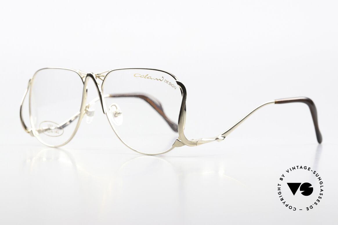 Colani 1001 Außergewöhnliche Damenbrille, spektakuläre Form & Bügel: unverwechselbar Colani, Passend für Damen