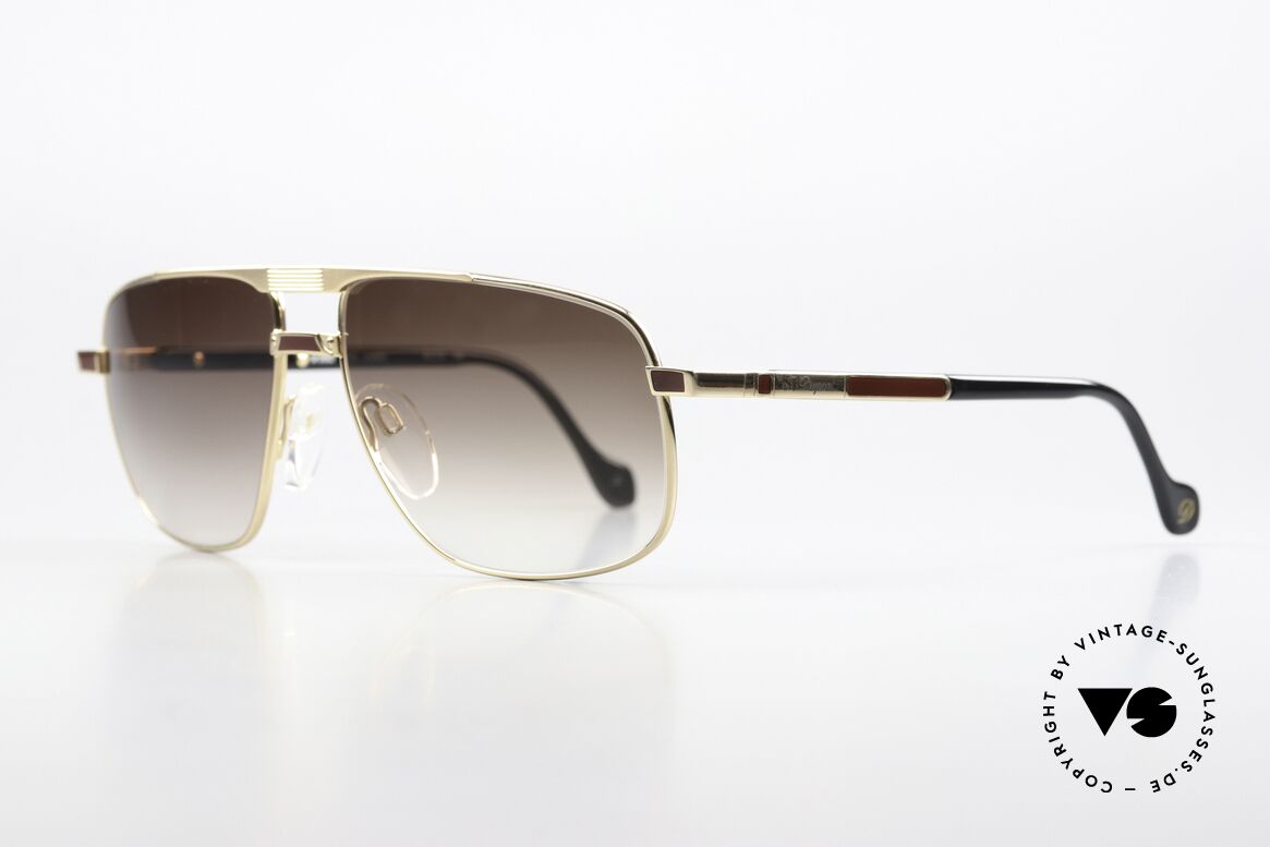 S.T. Dupont D002 Brad Pitt F1 Movie Sonnenbrille, rares Modell D002 von St. Dupont aus den 90er Jahren, Passend für Herren