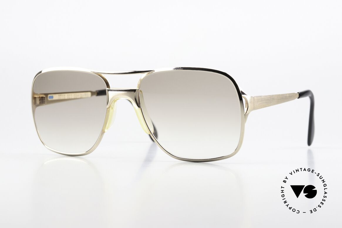Metzler 7710 Helmut Kohl Vintage Brille, original METZLER Sonnenbrille aus den 80ern, Passend für Herren