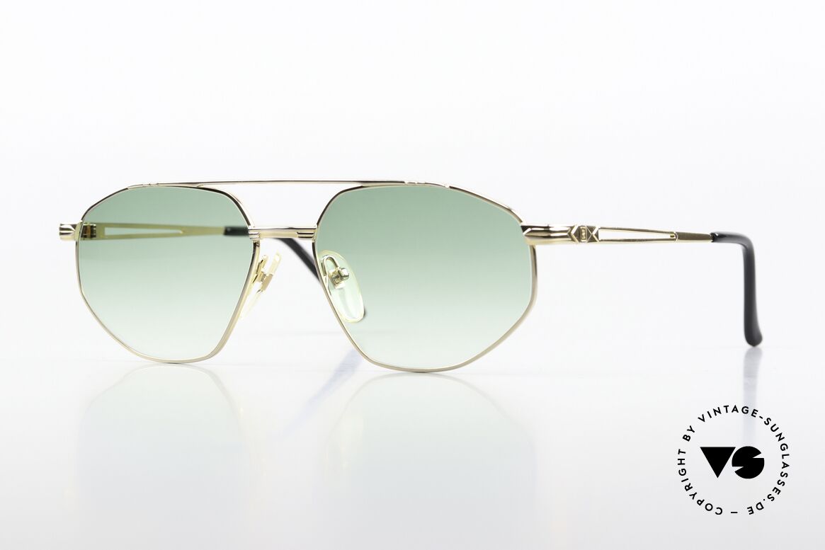 Roman Rothschild R1037 Vergoldete Sonnenbrille 80er, alle Rothschild Brillen sind 18Kt oder 20Kt vergoldet, Passend für Herren und Damen