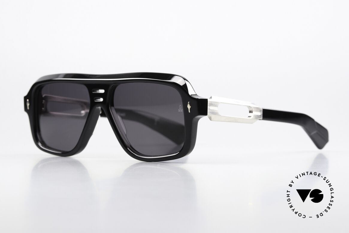 Jacques Marie Mage Fugue Hommage An Glenn Gould, Black, Sterling Silver, LIMITED, Gr. 55/14, 100% UV, Passend für Herren