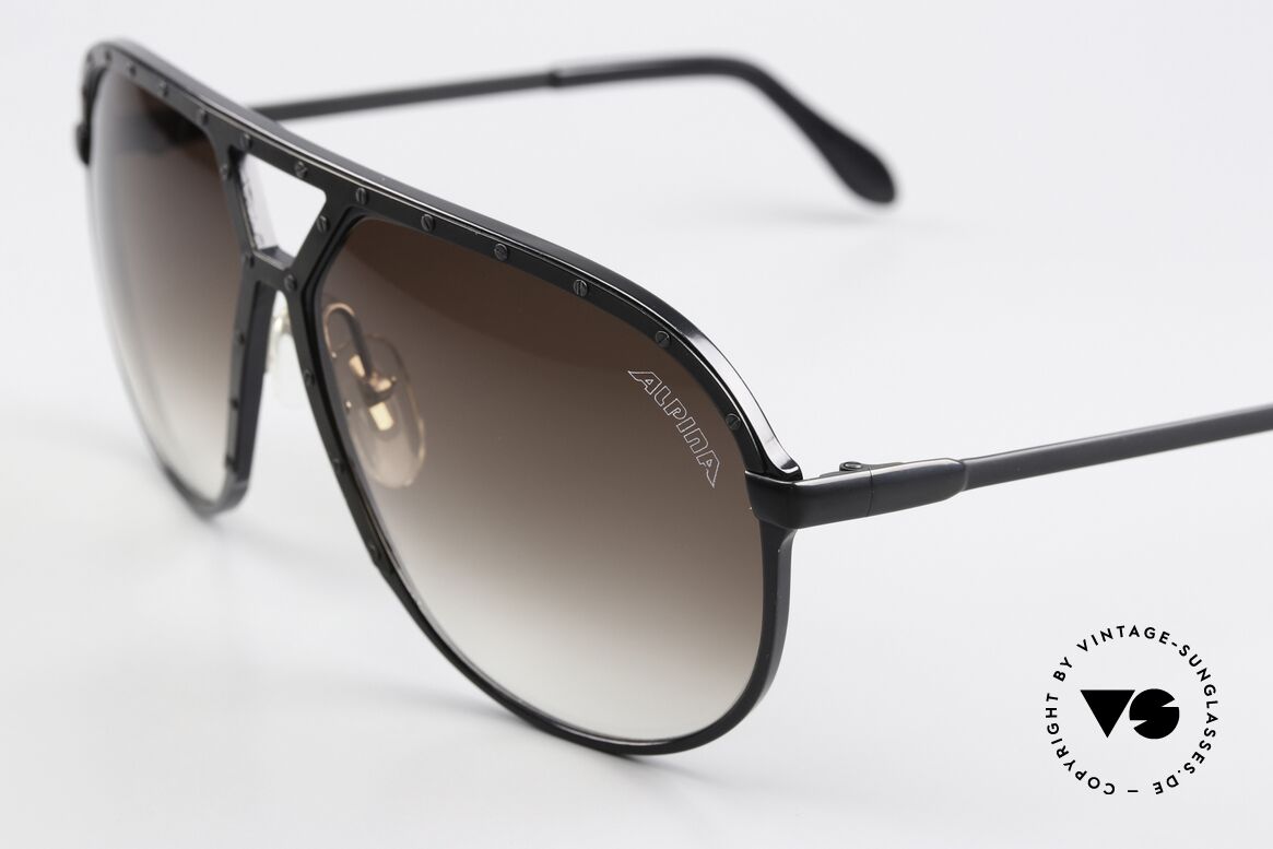 Alpina M1 West Germany Brille 1986, getragen von Stevie Wonder und unzähligen Promis, Passend für Herren