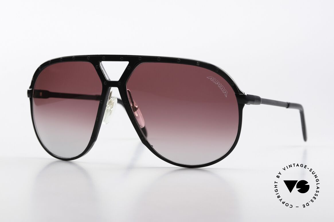 Alpina M1 Kultsonnenbrille Der 80er, ALPINA M1 West Germany Sonnenbrille von 1986, Passend für Herren