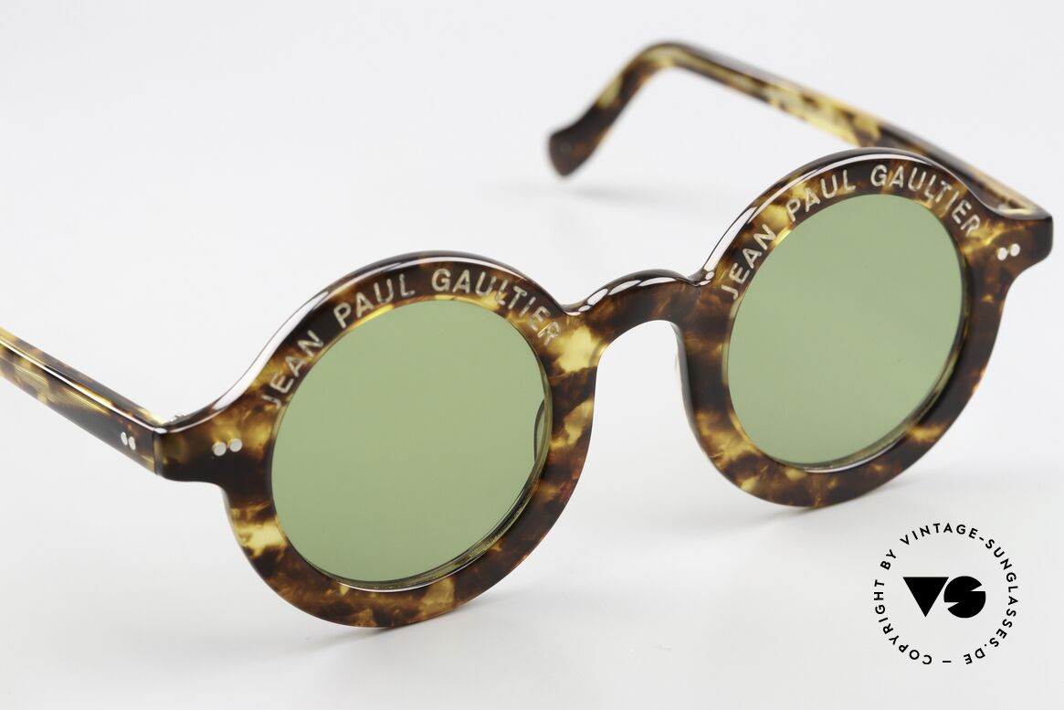 Jean Paul Gaultier 56-0071 Gaultier Schriftzug Auf Front, KEINE Retrobrille, sondern ein 35 Jahre altes ORIGINAL, Passend für Herren und Damen