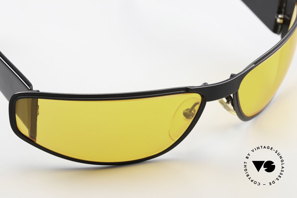 Alain Mikli 3244 / 01149 Popmart Bono U2 Sonnenbrille, ungetragenes 90er Modell im Wrap-Around Design, Passend für Herren