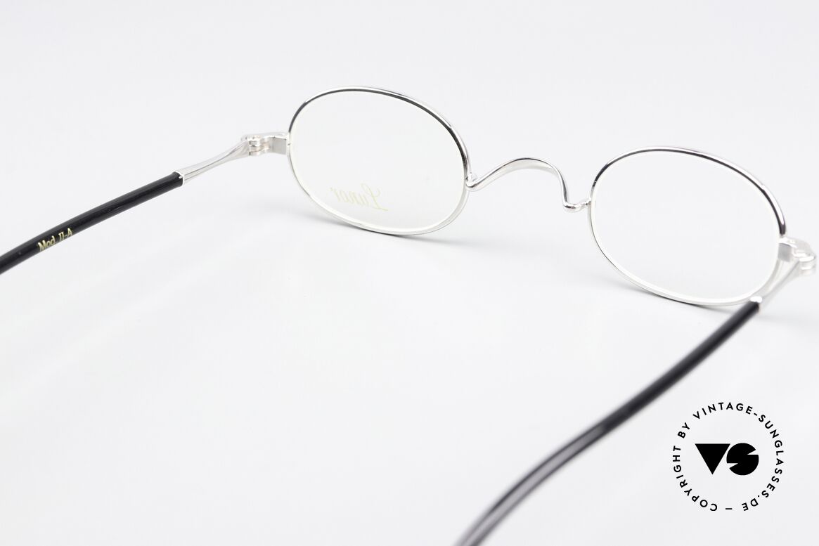 Lunor II A 08 Ovale Brille Azetat Bügeln, Größe: small, Passend für Herren und Damen