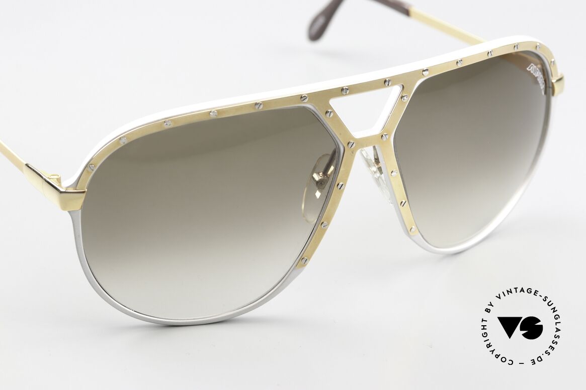 Alpina M1 80er Brille Stevie Wonder, ungetragenes Sammlerstück + original Verpackung, Passend für Herren