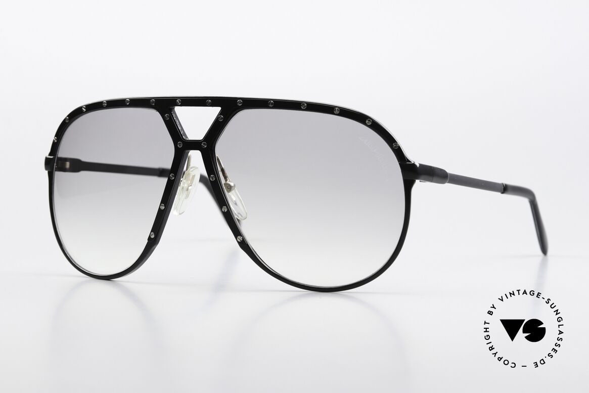 Alpina M1 Verlaufsgläser Mit Alpina Logo, ALPINA M1 West Germany Sonnenbrille von 1986, Passend für Herren