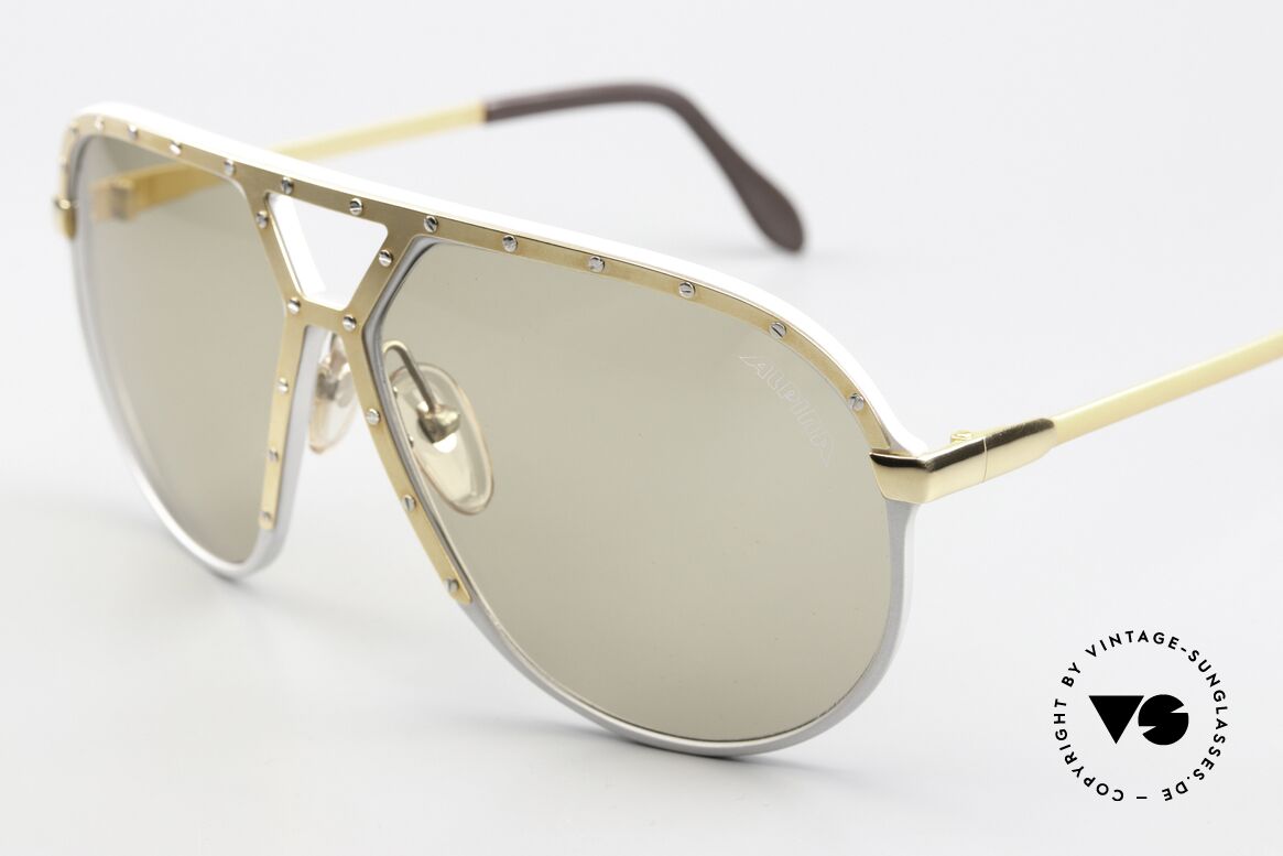 Alpina M1 80er Sonnenbrille Legende, getragen von Stevie Wonder und unzähligen Promis, Passend für Herren