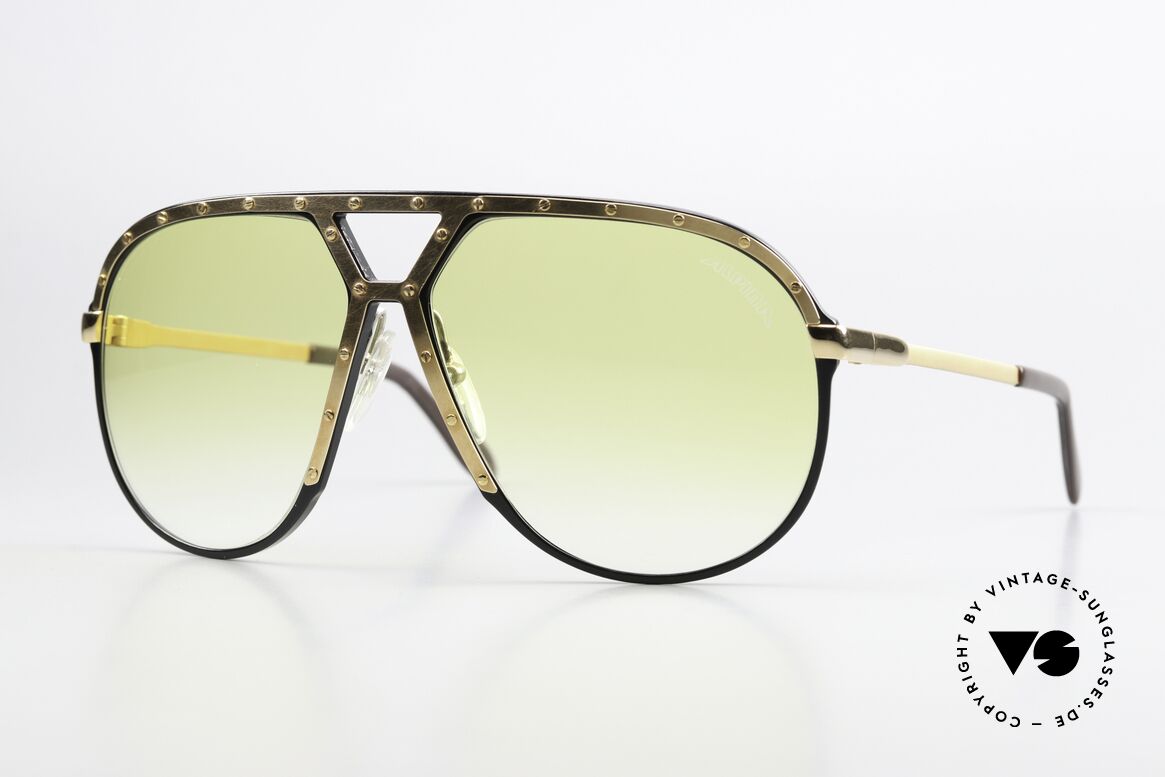 Alpina M1 80er Mode-Accessoire Brille, ALPINA M1 West Germany Sonnenbrille von 1986, Passend für Herren