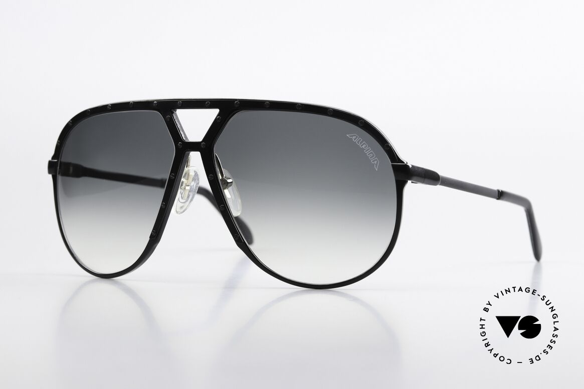 Alpina M1 40 Jahre Alte Originalbrille, Alpina M1 West Germany Aviator Sonnenbrille, Passend für Herren