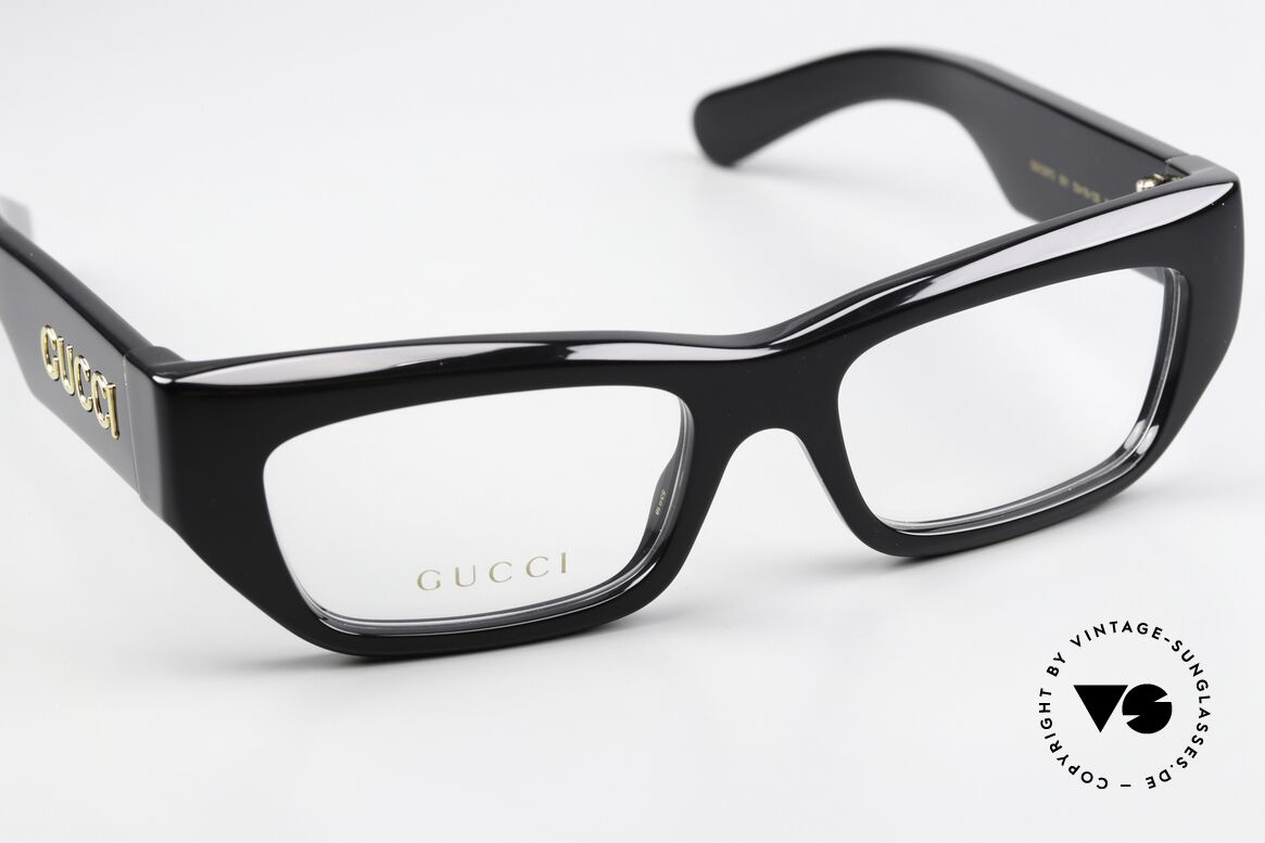 Gucci GG1297O Sehr Massive Azetat Fassung, ungetragenes Modell inkl. Gucci Etui & Putztuch, Passend für Herren und Damen
