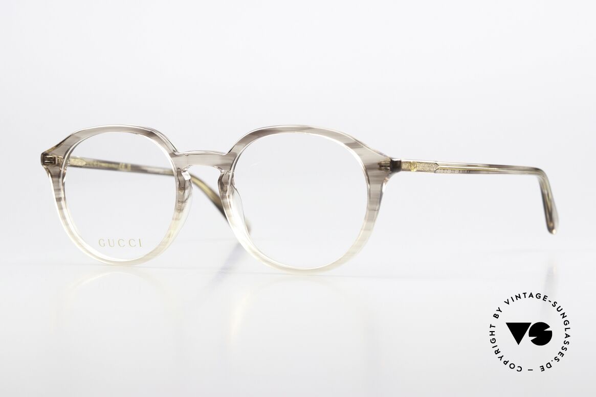 Gucci GG1004O Azetat Fassung Vollrand, Gucci Brille GG1004O, Größe 51-19, 140, c. 003, Passend für Herren und Damen