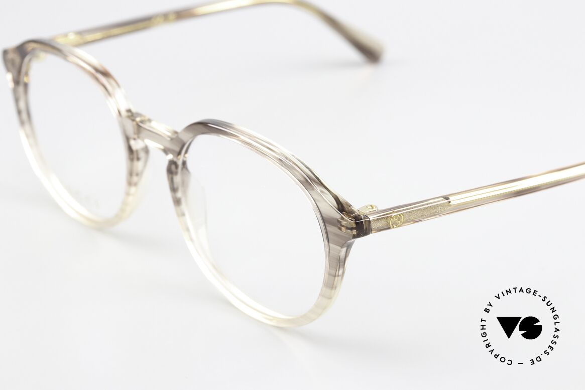 Gucci GG1004O Azetat Fassung Vollrand, sehr hochwertige Brillenfassung (made in ITALY), Passend für Herren und Damen