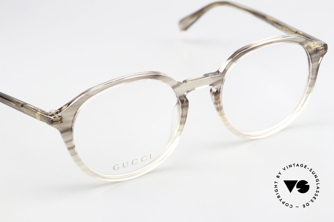 Gucci GG1004O Azetat Fassung Vollrand, ungetragenes Modell inkl. Gucci Etui & Putztuch, Passend für Herren und Damen
