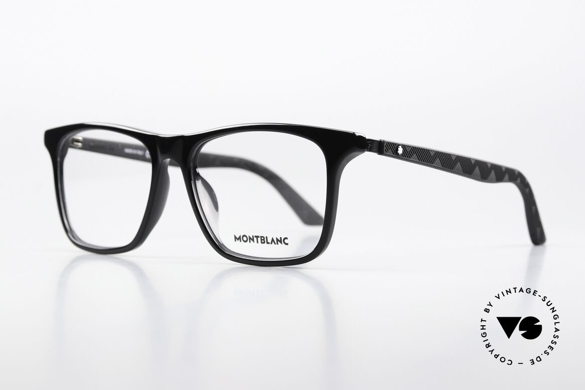Montblanc MB0359O Sportliche Brille Klassisch, sehr elegante Herrenbrille, zeitlose Luxus-Fassung!, Passend für Herren