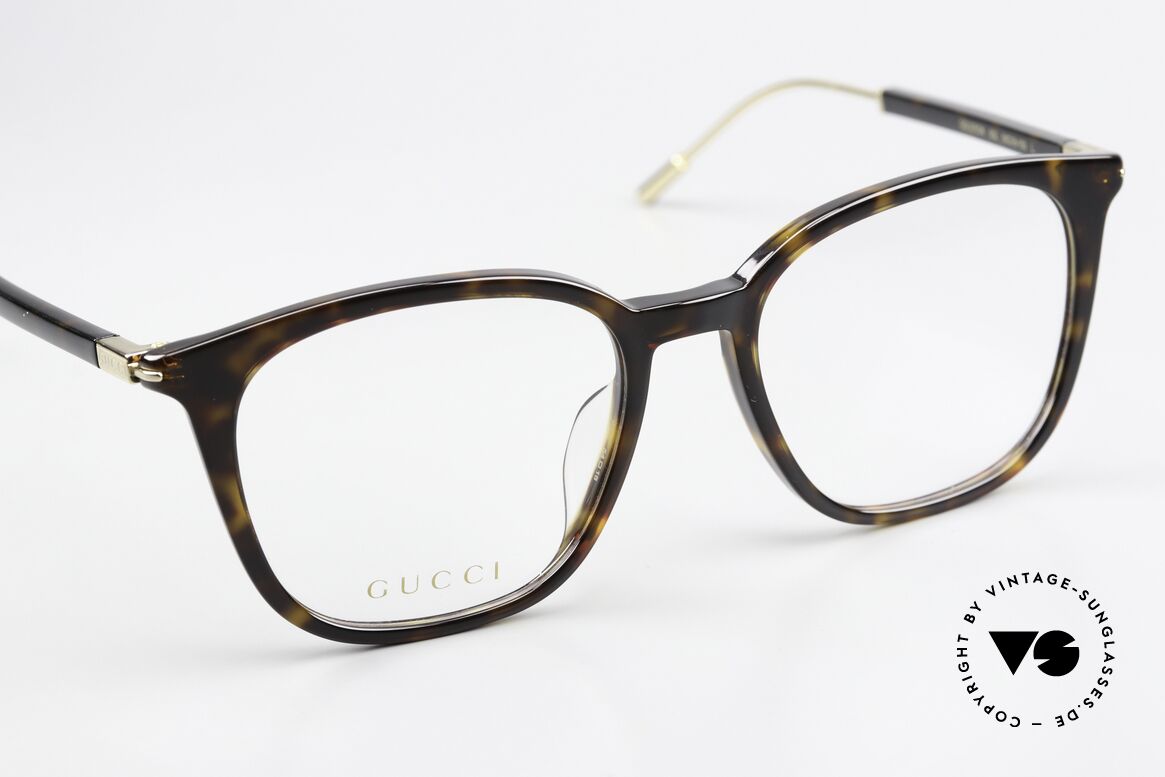 Gucci GG1276OK Azetat Und Metall-Brille, ungetragenes Modell inkl. Gucci Etui & Putztuch, Passend für Herren und Damen