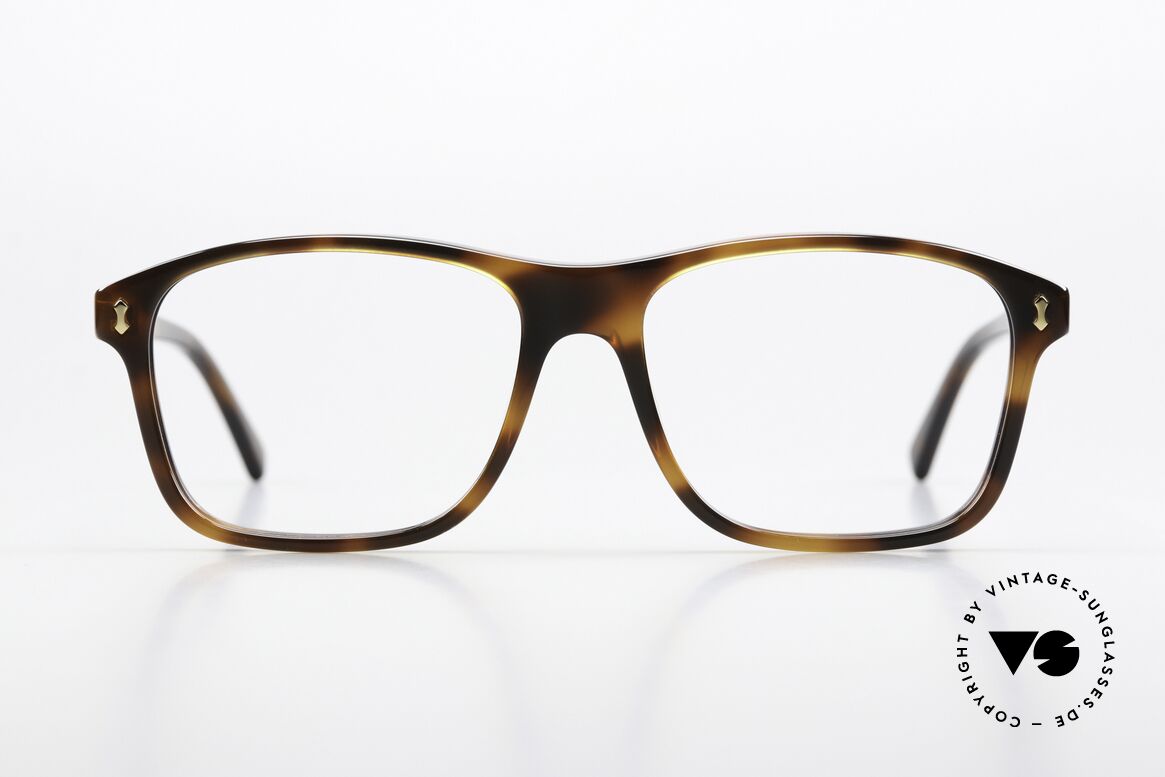 Gucci GG1045O Azetatbrille Herren Schildpatt, edle Azetat-Brillenfassung in braun-schildpatt, Passend für Herren