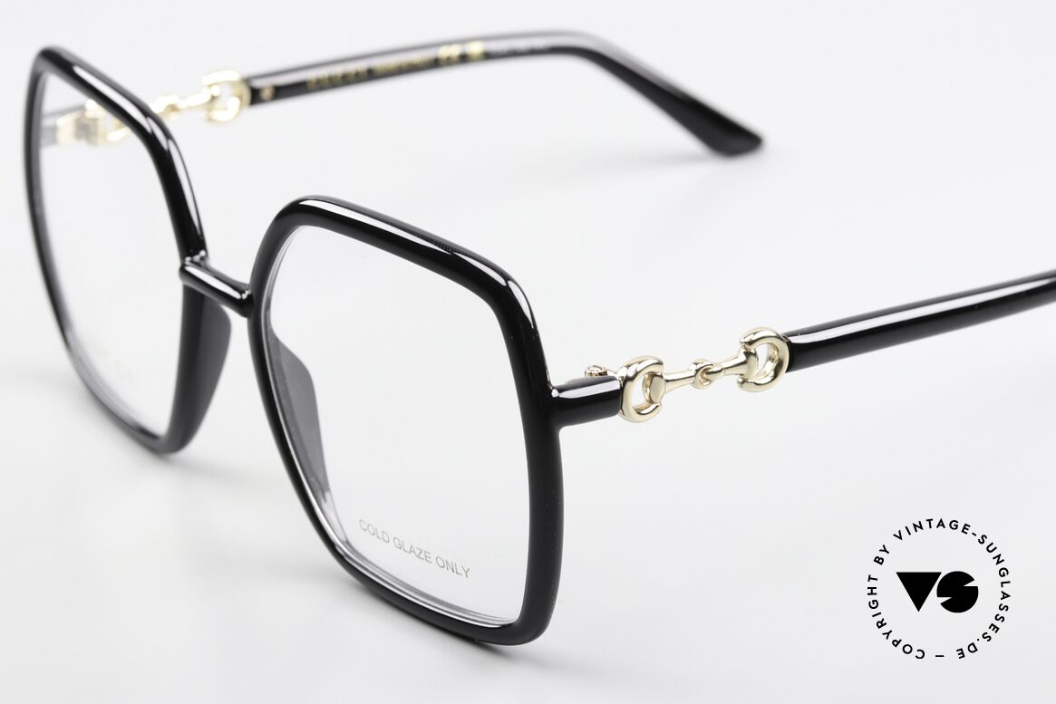 Gucci GG0890O Hingucker Damenbrille, ungetragenes Modell inkl. Gucci Etui & Putztuch, Passend für Damen