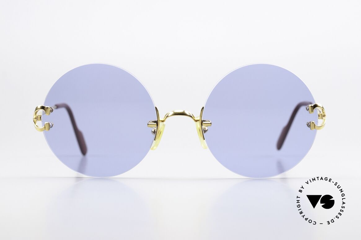 Cartier Madison 55 Anfertigung Mit 55mm Glas, kundenindividuell angefertigte Größe in LARGE, Passend für Herren und Damen