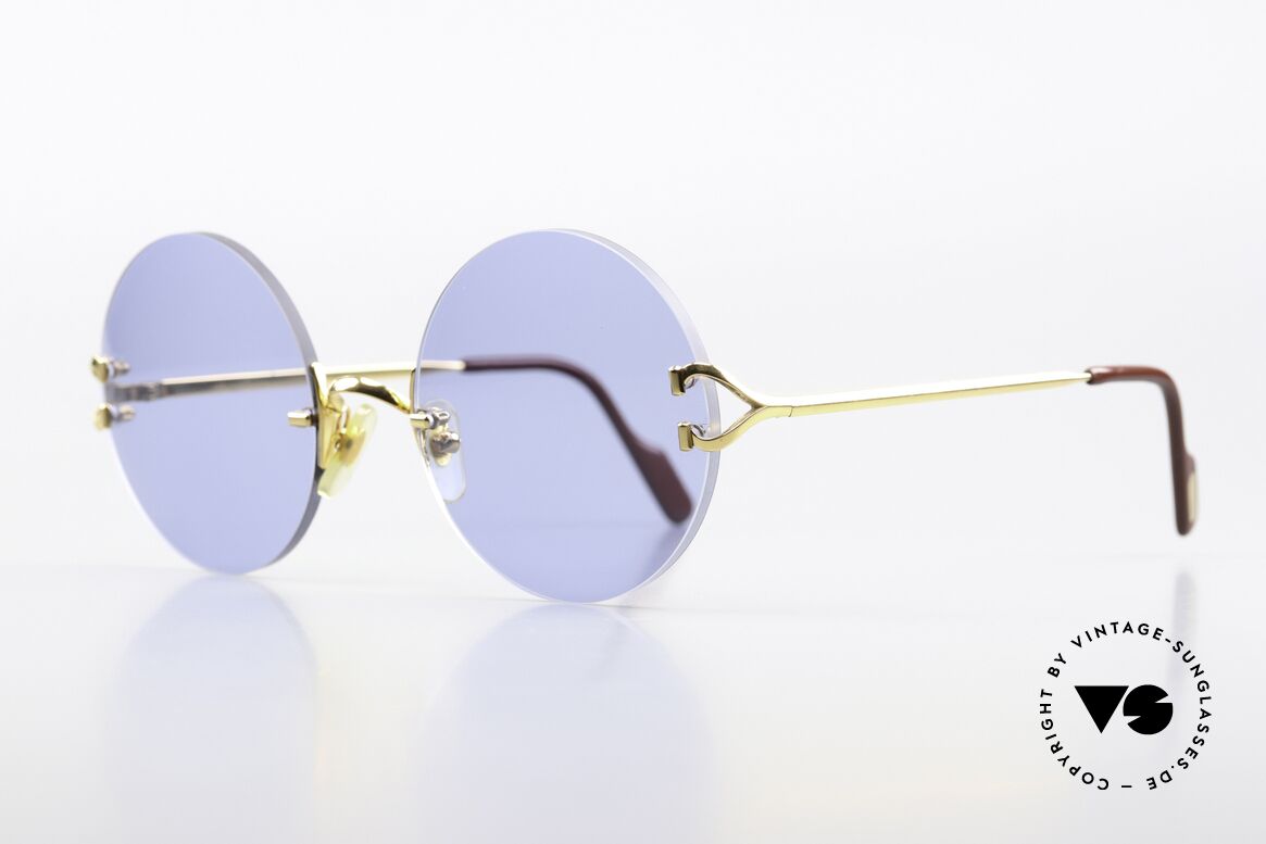 Cartier Madison 55 Anfertigung Mit 55mm Glas, die neuen Gläser haben einen 55mm Durchmesser, Passend für Herren und Damen