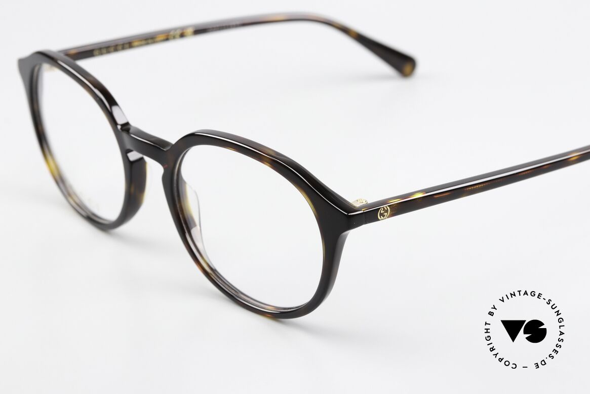 Gucci GG1004O Elegante Pantobrille Unisex, sehr hochwertige Brillenfassung (made in ITALY), Passend für Herren und Damen
