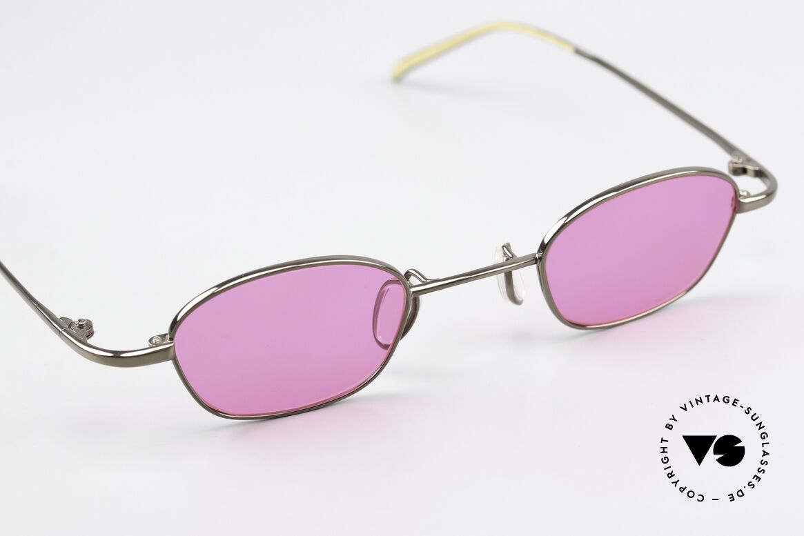 Christian Roth 14007 Avantgarde Sonnenbrille 2000, denn die kleine Fassung ist ideal für große Sehstärken, Passend für Herren und Damen