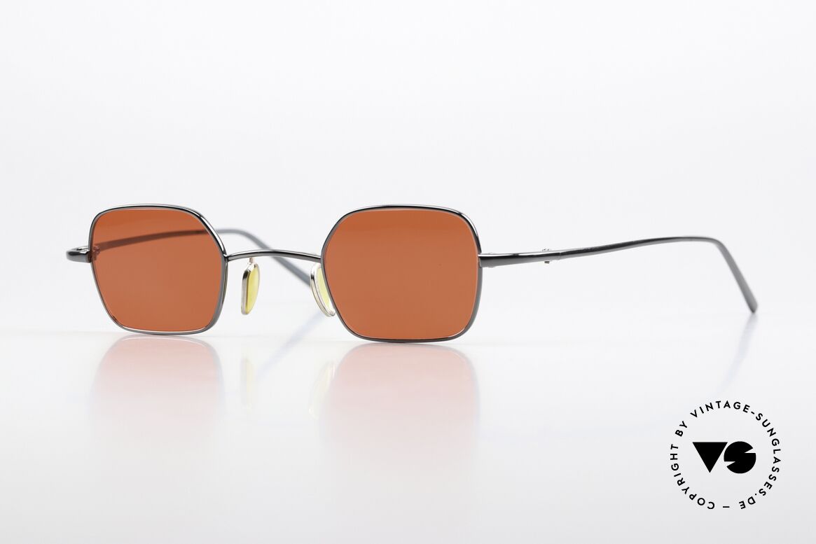 Christian Roth 14004 Designerbrille Blutorange, Avantgarde vintage Sonnenbrille von Christian Roth, Passend für Herren und Damen