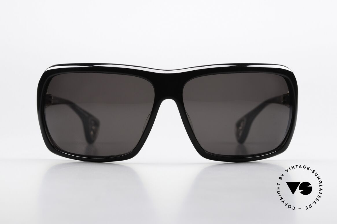 Chrome Hearts Thrust Biker Brille Sterling Silber, markante Luxus-Sonnenbrille, Gr. SMALL (125mm), Passend für Herren und Damen