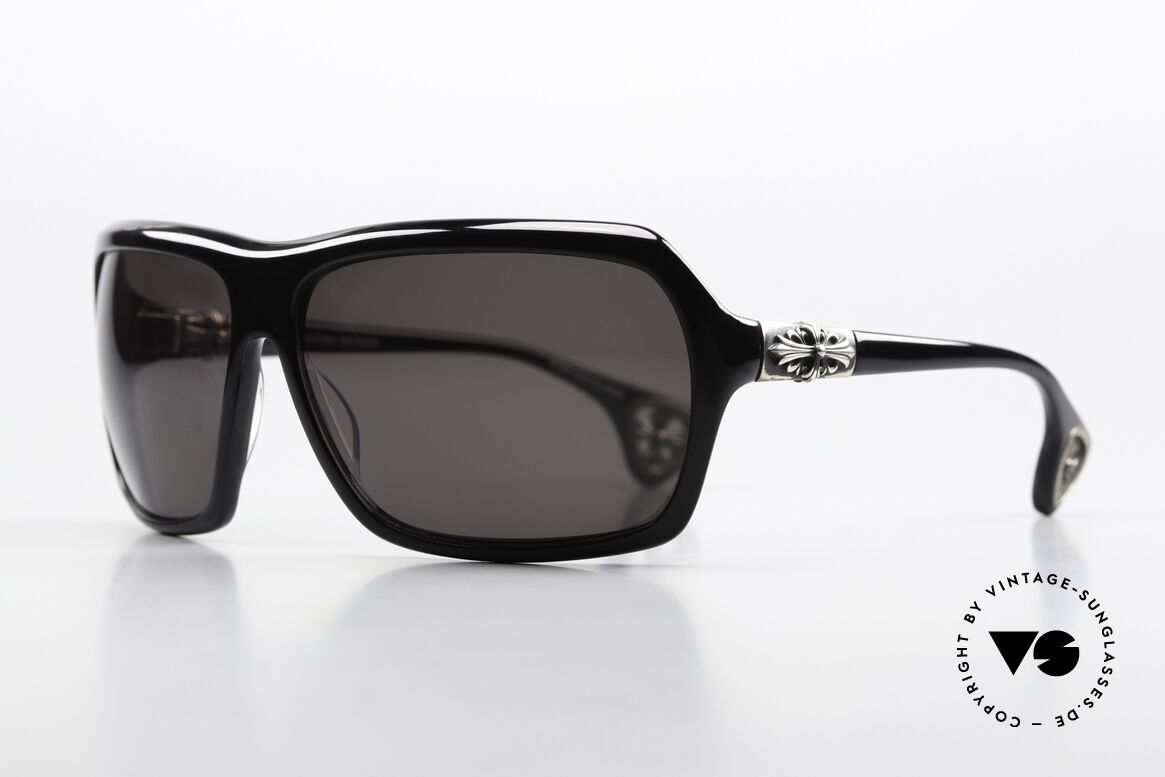 Chrome Hearts Thrust Biker Brille Sterling Silber, schon ein paar Jahre alt & ein Begriff unter Kennern, Passend für Herren und Damen