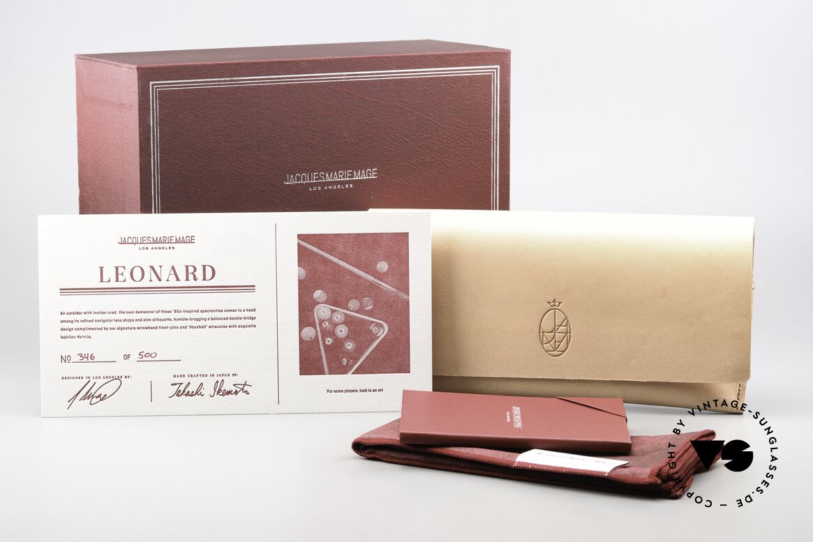 Jacques Marie Mage Leonard Limited Edition In Shadow, Größe: large, Passend für Herren