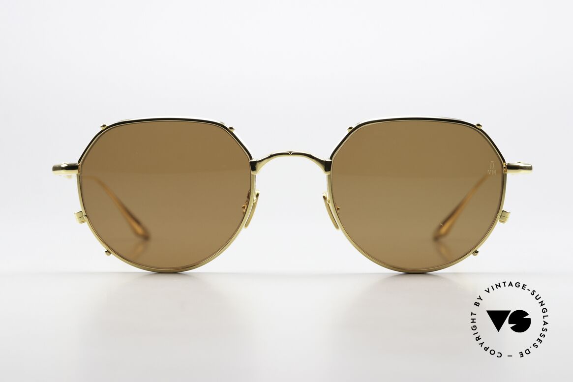 Jacques Marie Mage Hartana Limitierte Brille Für Kenner, streng limitierte Titan Sonnenbrille in Größe 48-21, Passend für Herren und Damen