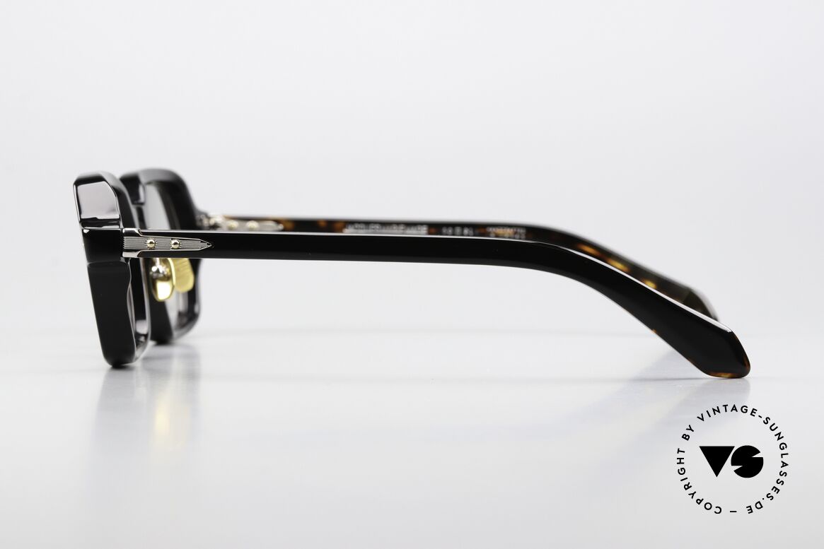 Jacques Marie Mage Holden Massive Azetatbrille Eckig, das ist Brillenhandwerk in einer anderen Dimension!, Passend für Herren und Damen