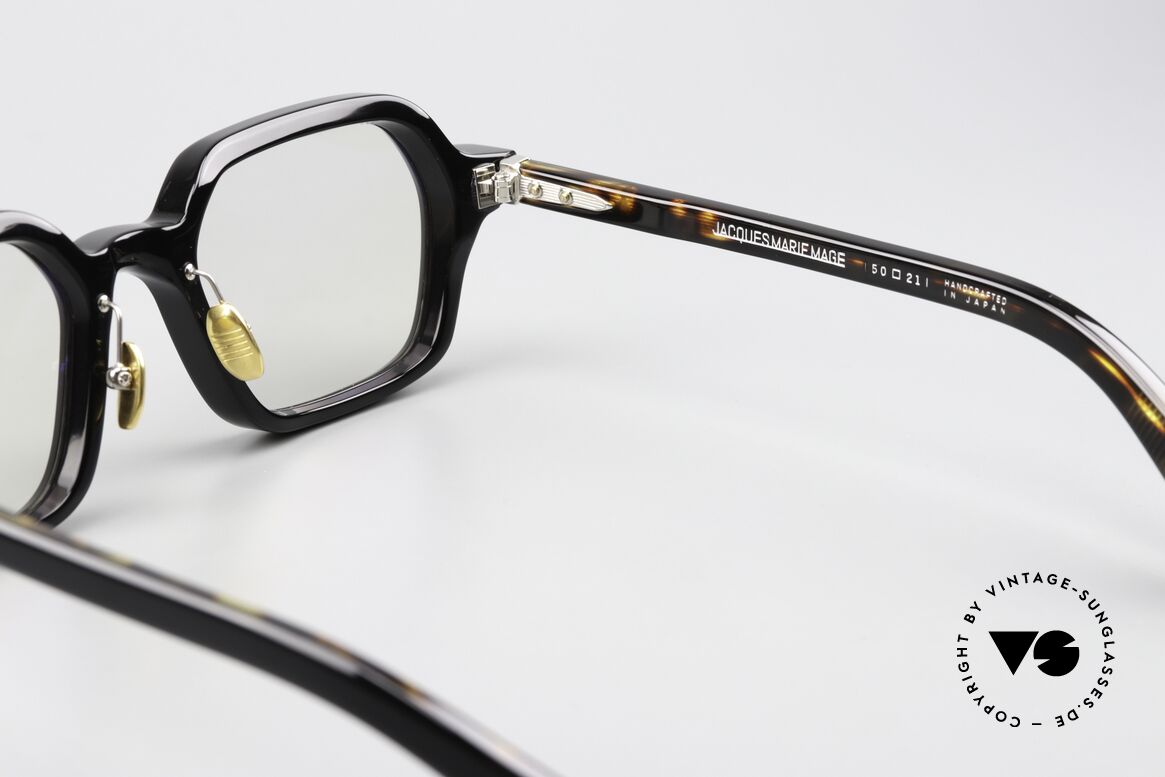 Jacques Marie Mage Holden Massive Azetatbrille Eckig, Größe: medium, Passend für Herren und Damen
