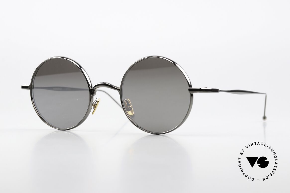 Jacques Marie Mage Diana Verspiegelte Sonnengläser, Jacques Marie Mage Sonnenbrille, Diana; col. Black, Passend für Herren und Damen