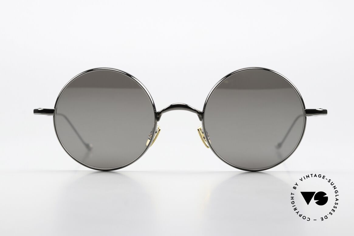 Jacques Marie Mage Diana Verspiegelte Sonnengläser, streng limitierte Beta-Titan Sonnenbrille, Gr. 48-22, Passend für Herren und Damen