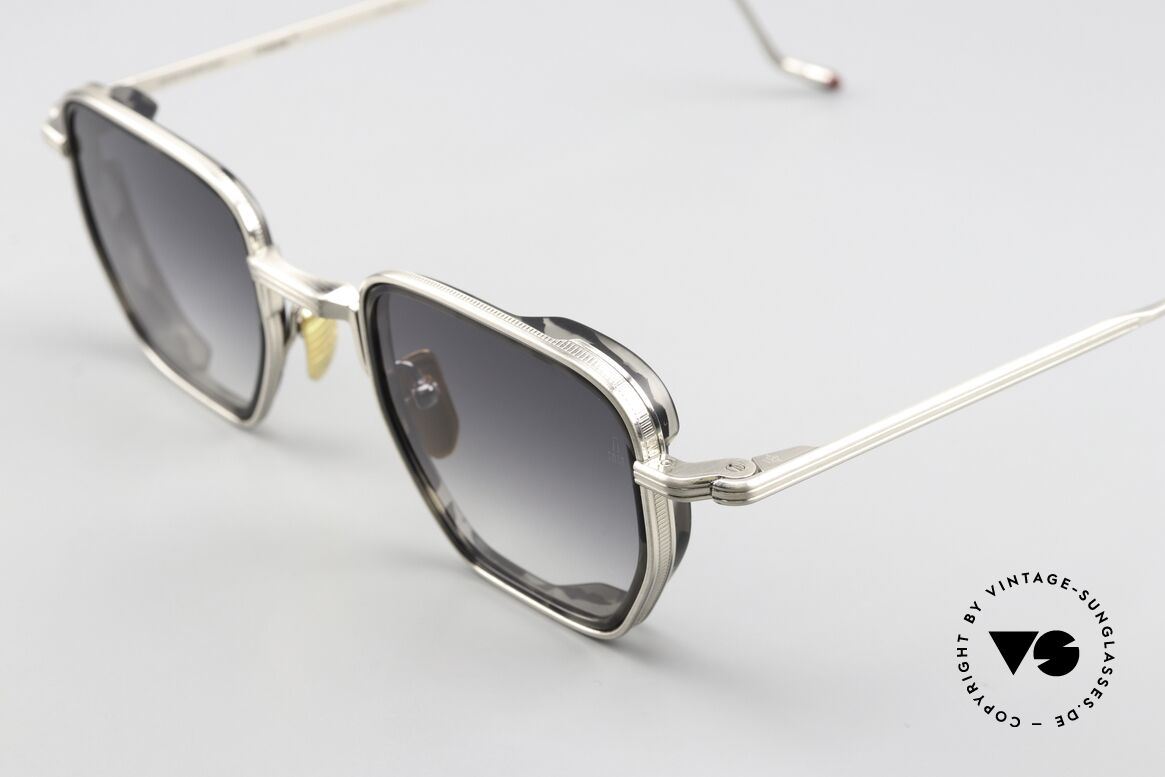 Jacques Marie Mage Atkins Eckige Outlaw Sonnenbrille, JMM zeigt, dass "vintage" keine Frage des Alters ist!, Passend für Herren